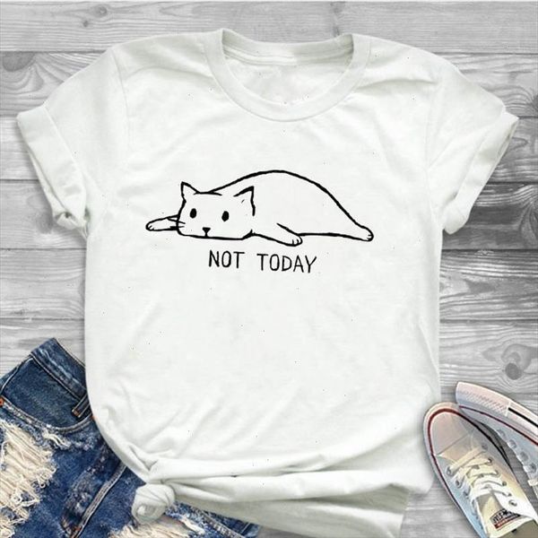 women shir not today lazy cat letter clothing summer ladies female t womens clothes t shirt graphic printed tshirt, White
women shir not today lazy cat letter clothing summer ladies female t womens clothes t shirt graphic printed tshirt, White