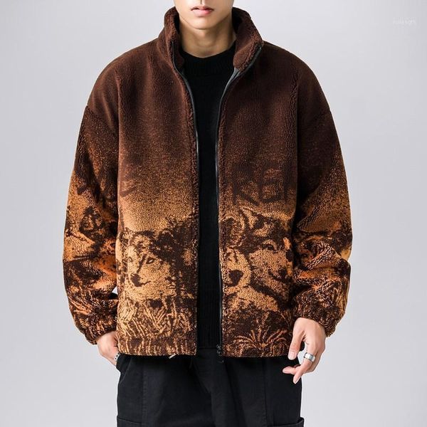 autumn and winter net red lamb wool coat men's stand-up collar fleece coat winter clothing social guy imitation mink men1, Black
autumn and winter net red lamb wool coat men's stand-up collar fleece coat winter clothing social guy imitation mink men1, Black