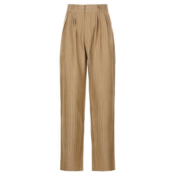fanco new 2020 autumn loose straight suit trousers women's wide leg pants high waist pockets casual streetwear joggers striped, Black;white
fanco new 2020 autumn loose straight suit trousers women's wide leg pants high waist pockets casual streetwear joggers striped, Black;white