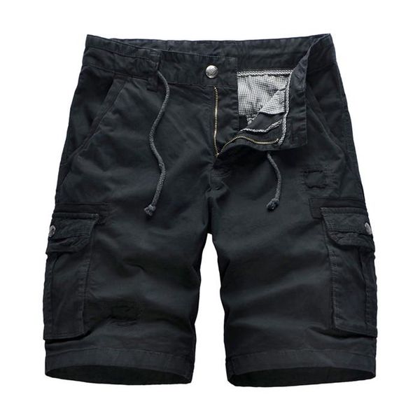 men's shorts cargo men summer multi-pocket 100% cotton breathable comfort hip hop streetwear male large size short pants, White;black
men's shorts cargo men summer multi-pocket 100% cotton breathable comfort hip hop streetwear male large size short pants, White;black