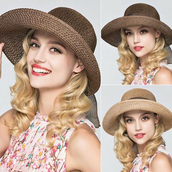 beanie/skull caps 2021 fashion ladies simple solid color summer sunshade straw hat sunscreen big fold folding casual wild beach sun, Blue;gray
beanie/skull caps 2021 fashion ladies simple solid color summer sunshade straw hat sunscreen big fold folding casual wild beach sun, Blue;gray