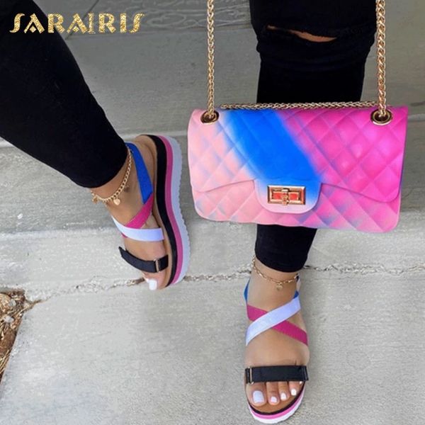 sarairis 2020 for dropship large sizes 43 flat leisure summer women shoes platform ins sandals and bags match 0928, Black
sarairis 2020 for dropship large sizes 43 flat leisure summer women shoes platform ins sandals and bags match 0928, Black