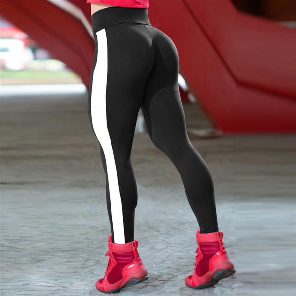 activewear side stripe fitness leggings women high waist workout leggings patchwork jeggings bodybuilding legging, Black
activewear side stripe fitness leggings women high waist workout leggings patchwork jeggings bodybuilding legging, Black