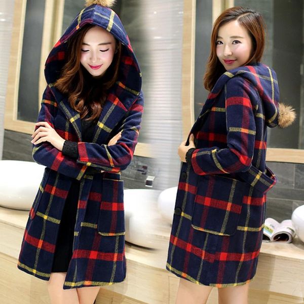 vintage stylish plaid coat hooed women jacket autumn winter warm jacket coat female overwear casual overcoat jaqueta feminina#27, Black
vintage stylish plaid coat hooed women jacket autumn winter warm jacket coat female overwear casual overcoat jaqueta feminina#27, Black