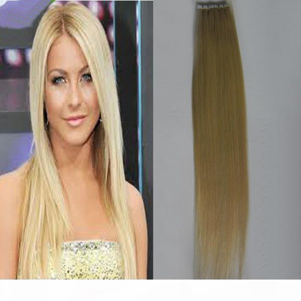 tape in human hair extensions 40pcs double sided blonde color 14-24" real remy human hair 2.5g per piece tape in blonde hair extensions, Black
tape in human hair extensions 40pcs double sided blonde color 14-24" real remy human hair 2.5g per piece tape in blonde hair extensions, Black