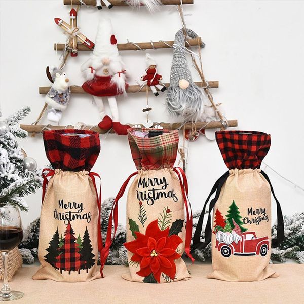 fengrise bottle cover merry decoration for home christmas ornament 2020 xmas decor new year 2021
fengrise bottle cover merry decoration for home christmas ornament 2020 xmas decor new year 2021