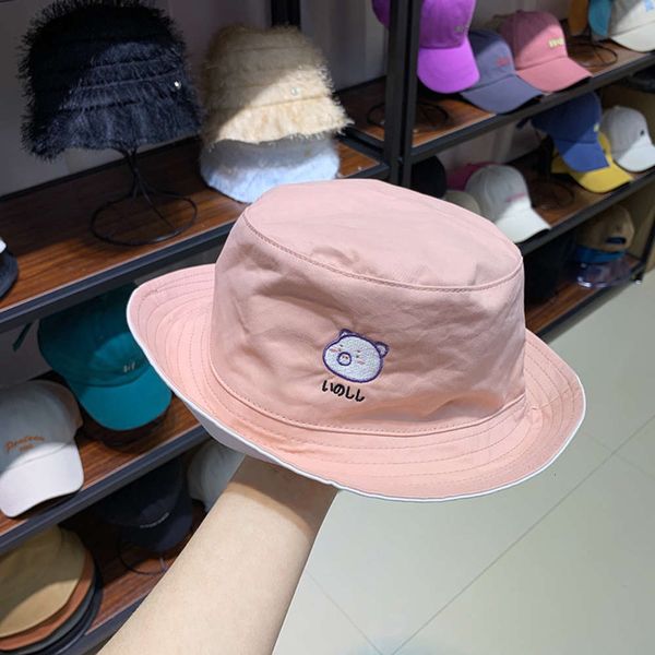 animal cute embroidery cartoon double side small eaves student sunshade fisherman's hat, Blue;gray
animal cute embroidery cartoon double side small eaves student sunshade fisherman's hat, Blue;gray