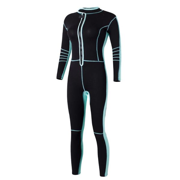 super stretch 3mm neoprene wetsuit - women's full body diving suit long sleeve rash guard for water sports - select sizes
super stretch 3mm neoprene wetsuit - women's full body diving suit long sleeve rash guard for water sports - select sizes
