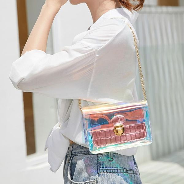 crossbody сумки для женщин 2020 laser transparent сумки мода плеча сумки пвх водонепроницаемый пляж телефон сумка torebka
crossbody сумки для женщин 2020 laser transparent сумки мода плеча сумки пвх водонепроницаемый пляж телефон сумка torebka