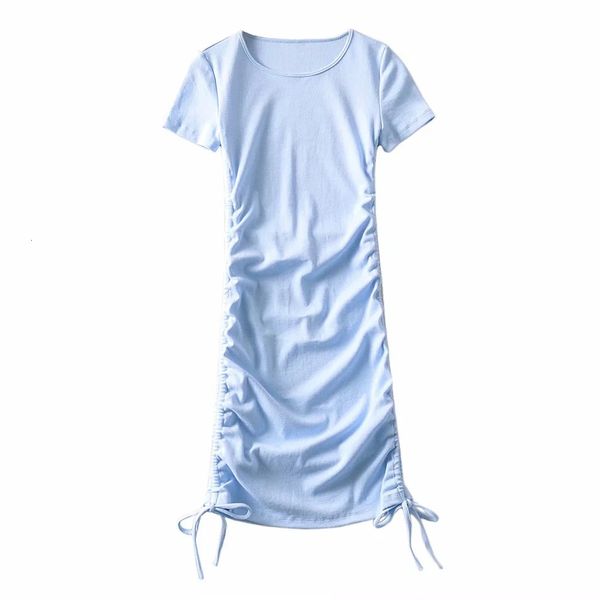 2021 new quick sale women's spring autumn europe and america pleated lace up slim buttock short sleeve mun2, Black;gray
2021 new quick sale women's spring autumn europe and america pleated lace up slim buttock short sleeve mun2, Black;gray