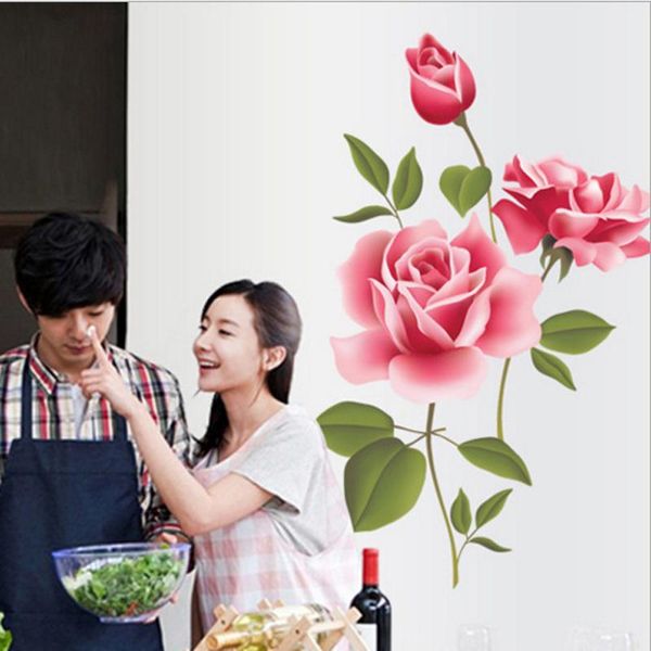 wall stickers romantic love 3d rose flower background furniture living room tv decor sticker home
wall stickers romantic love 3d rose flower background furniture living room tv decor sticker home