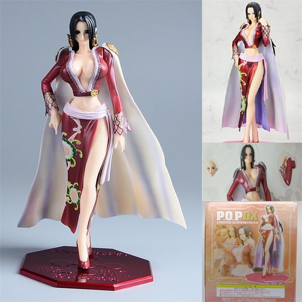 2 head p.o.p dx red blue boa hancock action figure one piece anime model toy gift decoration collections 25cm y200421
2 head p.o.p dx red blue boa hancock action figure one piece anime model toy gift decoration collections 25cm y200421