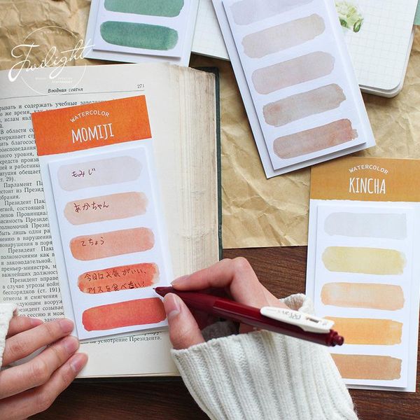 8 шт акварели memo pad sticky notes adhesive сообщение diary planner наклейка marker это тэг канцелярские школьные принадлежности f6309 sqcu
8 шт акварели memo pad sticky notes adhesive сообщение diary planner наклейка marker это тэг канцелярские школьные принадлежности f6309 sqcu