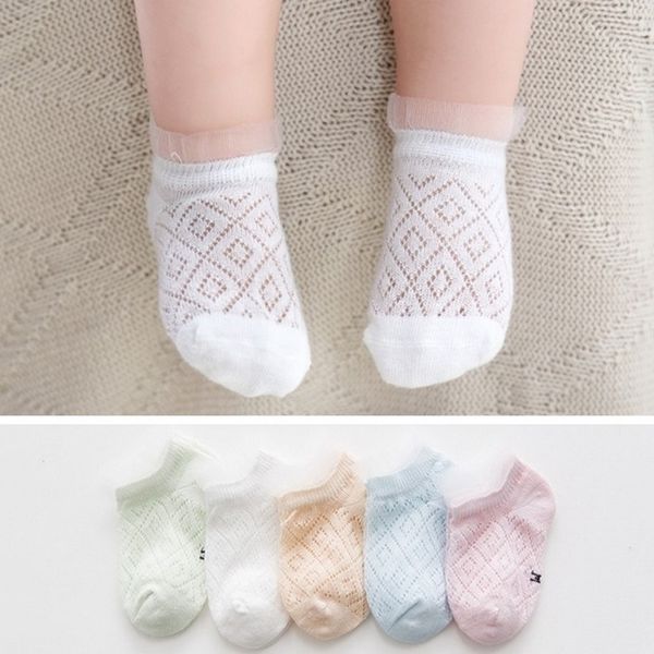 5 pairs baby socks summers infant baby cotton mesh thin socks breathable boys girls hollow lace socks for newborns sokken y201009, Pink;yellow
5 pairs baby socks summers infant baby cotton mesh thin socks breathable boys girls hollow lace socks for newborns sokken y201009, Pink;yellow
