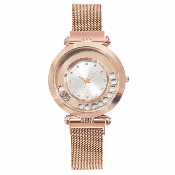 2020 women quartz watches fashion ball magnet buckle starry sky watch steel mesh band quartz watch diamantes chic prompts1, Slivery;brown
2020 women quartz watches fashion ball magnet buckle starry sky watch steel mesh band quartz watch diamantes chic prompts1, Slivery;brown