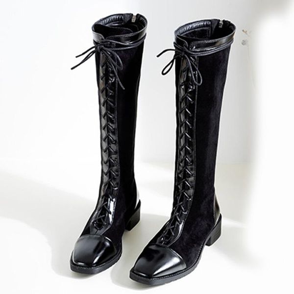 weiqiaona boots ladies shoes snow boot women shoes round toe fashion high heel lace-up, Black
weiqiaona boots ladies shoes snow boot women shoes round toe fashion high heel lace-up, Black