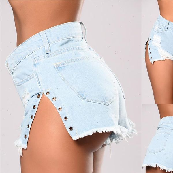split denim jeans shorts women summer high waist vintage ripped shorts hollow side short pocket denim booty short femme, White;black
split denim jeans shorts women summer high waist vintage ripped shorts hollow side short pocket denim booty short femme, White;black