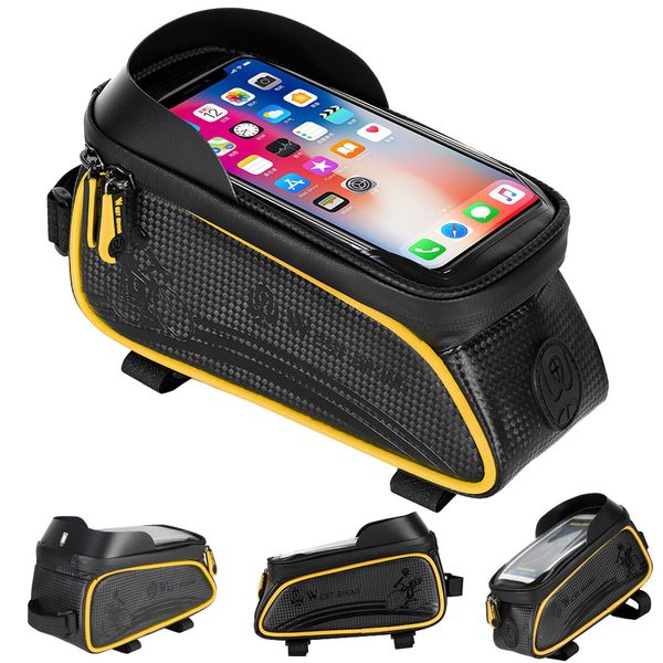 west biking mtb road cycling waterproof tube touch screen front frame pannier bag case for bicycle accessories
west biking mtb road cycling waterproof tube touch screen front frame pannier bag case for bicycle accessories