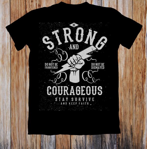 2019 fashion short creative printed t-shirt men's tee be strong and courageous t shirts funny sport hooded sweatshirt hoodie
2019 fashion short creative printed t-shirt men's tee be strong and courageous t shirts funny sport hooded sweatshirt hoodie