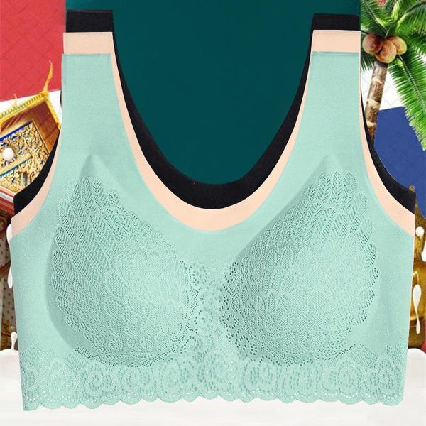 latex underwear women 's bra seamless rimless bra sports vest beautiful back lace, Red;black
latex underwear women 's bra seamless rimless bra sports vest beautiful back lace, Red;black