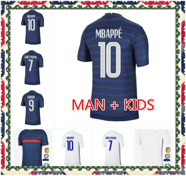 2020 france mbappe griezmann pogba jerseys 2021 soccer jersey football shirts maillot de foot men + kids kit, Black;yellow
2020 france mbappe griezmann pogba jerseys 2021 soccer jersey football shirts maillot de foot men + kids kit, Black;yellow