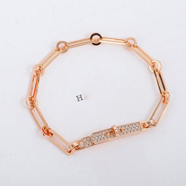 h full diamond gold bracelet designer bracelets luxury jewelry women bracelets sterling silver kelly chaine bangle bracelet and original box, Black
h full diamond gold bracelet designer bracelets luxury jewelry women bracelets sterling silver kelly chaine bangle bracelet and original box, Black