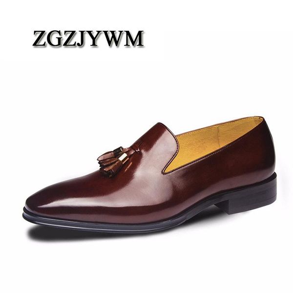 zgzjywm new fashion comfortable tassel black/red genuine leather loafers pointed toe flats oxfords men shoes
zgzjywm new fashion comfortable tassel black/red genuine leather loafers pointed toe flats oxfords men shoes