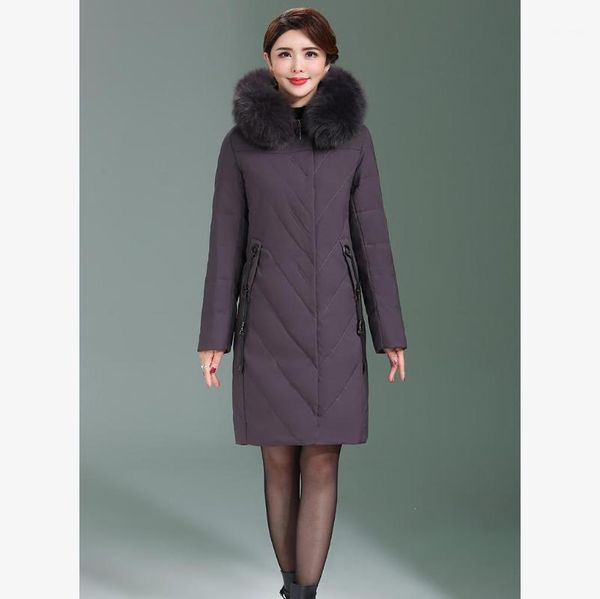 2019 winter women duck cotton long ultralight natural feather real warm clothes duck cotton coat1, Black
2019 winter women duck cotton long ultralight natural feather real warm clothes duck cotton coat1, Black