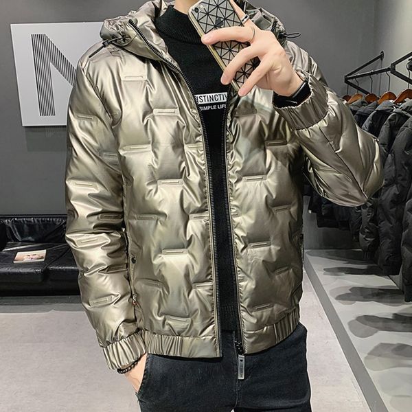 hooded jacket men's korean short warm jacketdown jacket down jacketwinter new product bright trend handsome youth slim casual warm coat, Black
hooded jacket men's korean short warm jacketdown jacket down jacketwinter new product bright trend handsome youth slim casual warm coat, Black
