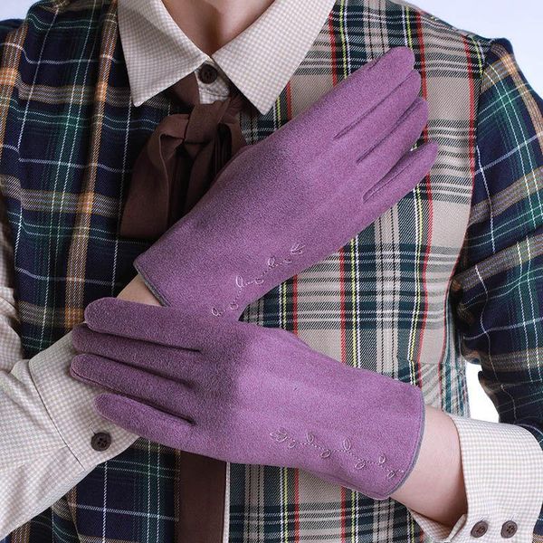 women winter warm mittens gloves touch screen winter gloves cotton cycling driving, Blue;gray
women winter warm mittens gloves touch screen winter gloves cotton cycling driving, Blue;gray
