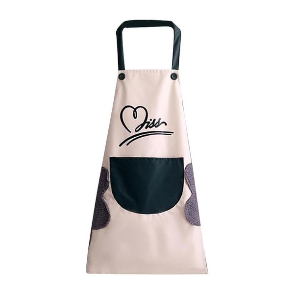 aprons household waterproof hand-wiping kitchen apron heart love polyester bibs home
aprons household waterproof hand-wiping kitchen apron heart love polyester bibs home