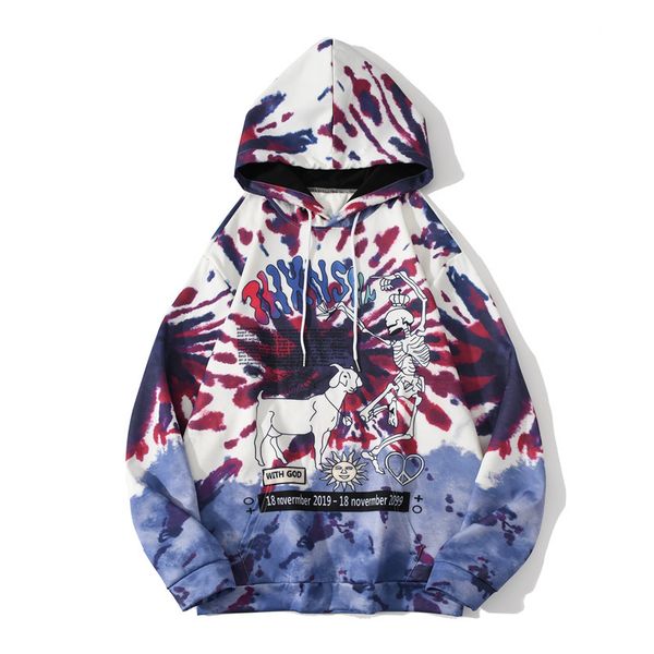 2021 oversight retro-hip hop fashion tie-dyed mark with hoodie male and female sweater loose korean style lazy boyfriend jacket ins v1xi, Black;brown
2021 oversight retro-hip hop fashion tie-dyed mark with hoodie male and female sweater loose korean style lazy boyfriend jacket ins v1xi, Black;brown
