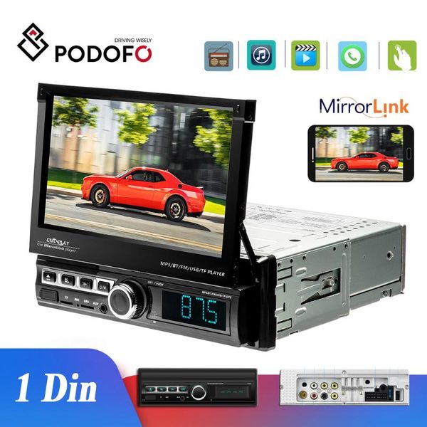 podofo 1 din car radio autoradio 7''touch screen car multimedia player mirror link auto mp5 bluetooth usb fm aux
podofo 1 din car radio autoradio 7''touch screen car multimedia player mirror link auto mp5 bluetooth usb fm aux