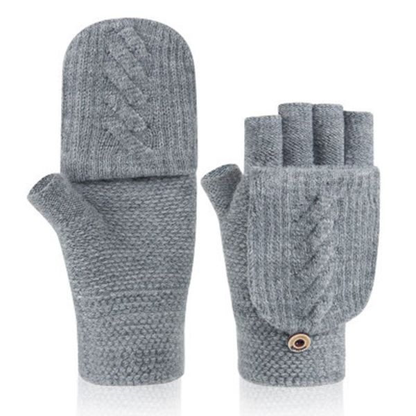 winter men' jacquard fingerless flap wool knit gloves sports fitness elastic touch screen thicken warm driving mittnes l42l, Blue;gray
winter men' jacquard fingerless flap wool knit gloves sports fitness elastic touch screen thicken warm driving mittnes l42l, Blue;gray
