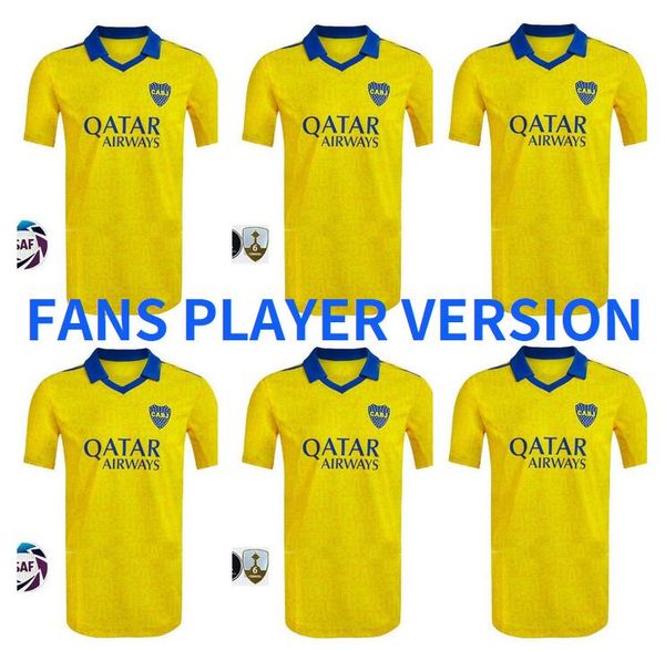 22 23 boca juniors soccer jerseys fans player version carlitos maradona tevez de rossi 2022 2023 villa salvio medina varela pavón sets footb, Black;yellow
22 23 boca juniors soccer jerseys fans player version carlitos maradona tevez de rossi 2022 2023 villa salvio medina varela pavón sets footb, Black;yellow
