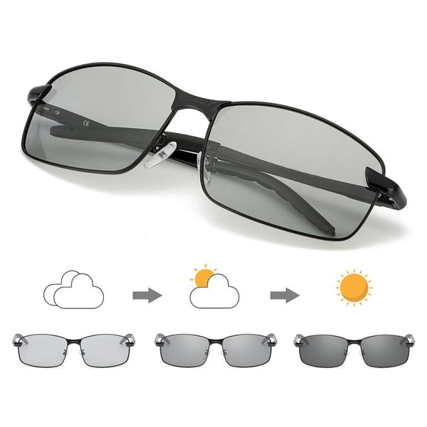 fashion men square pchromic sunglasses with polarized lens black driving glasses fishing travel goggles gafas de, White;black
fashion men square pchromic sunglasses with polarized lens black driving glasses fishing travel goggles gafas de, White;black