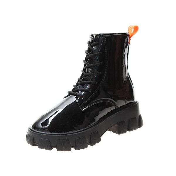 boots women platform ankle ladies patent leather non slip sewing female casual lace up footwear woman comfortable boot classic, Black
boots women platform ankle ladies patent leather non slip sewing female casual lace up footwear woman comfortable boot classic, Black