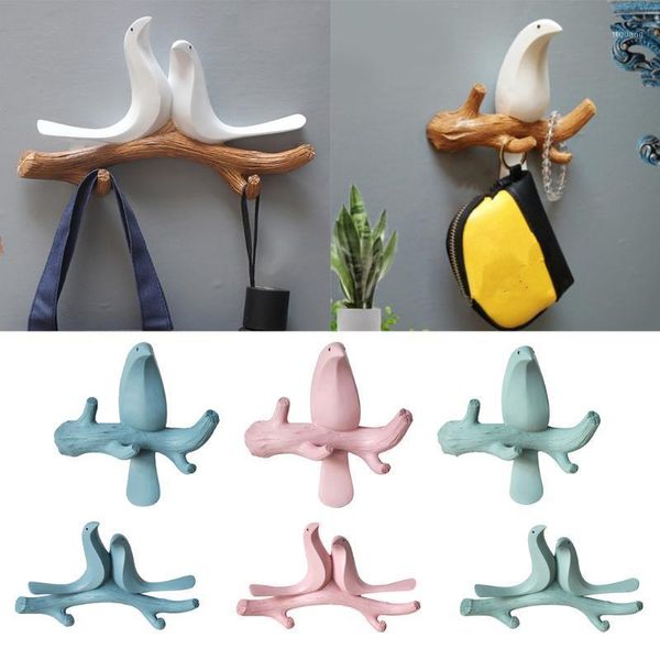 european style 3d bird on branch coat robe hook hanger rack living room bedroom wall hanging hook art decor1
european style 3d bird on branch coat robe hook hanger rack living room bedroom wall hanging hook art decor1