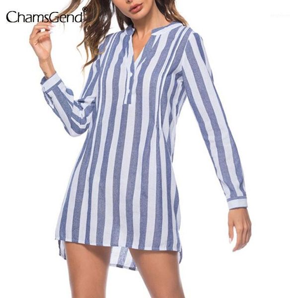 women's blouses & shirts chamsgend fashion womens long sleeve v neck tee casual blouse female clothing 20211, White
women's blouses & shirts chamsgend fashion womens long sleeve v neck tee casual blouse female clothing 20211, White