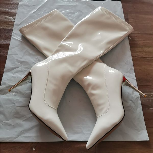 black red white heels women high knee boots women's shoes large size 48 autumn winter 201114
black red white heels women high knee boots women's shoes large size 48 autumn winter 201114