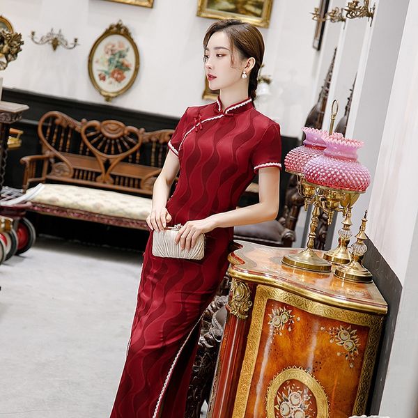 весна и лето 2020 нового cheongsam длинного двойной слой расширен cheongsam шелка имитация большого размера команда стройного участник шоу q, Black;gray
весна и лето 2020 нового cheongsam длинного двойной слой расширен cheongsam шелка имитация большого размера команда стройного участник шоу q, Black;gray