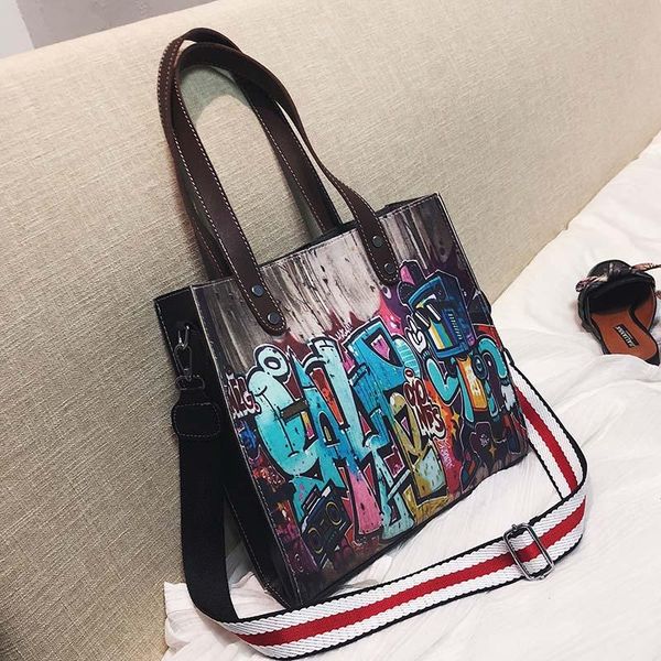 bag for women large-capacity graffiti bag female new broadband tote shoulder messenger
bag for women large-capacity graffiti bag female new broadband tote shoulder messenger