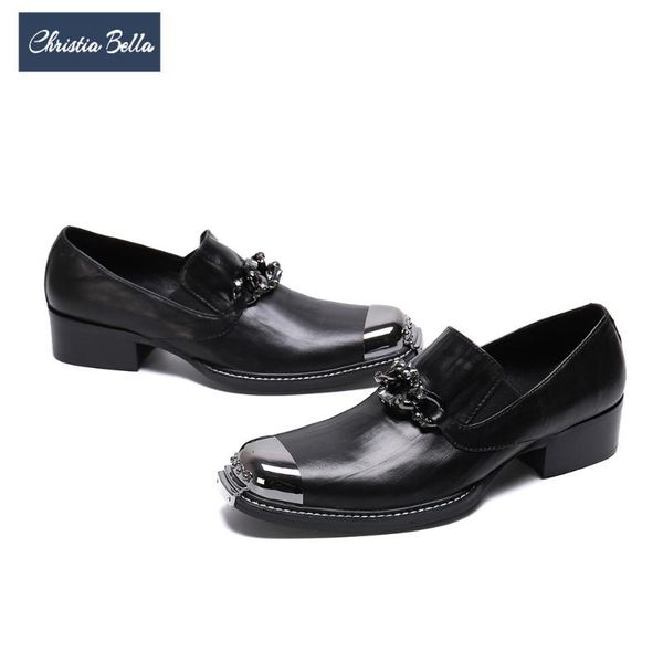 christia bella italian genuine leather men business shoes metal charm party dress shoes large size man formal brogue black
christia bella italian genuine leather men business shoes metal charm party dress shoes large size man formal brogue black
