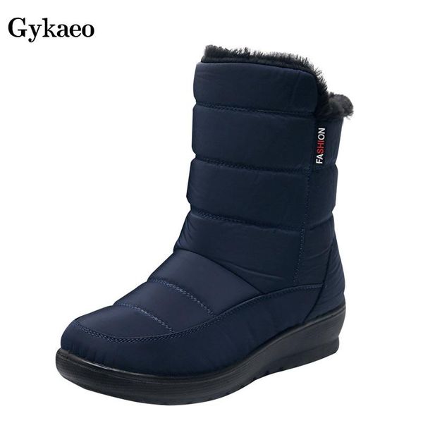 gykaeo female comfort snow boots woman thicker botines waterproof wedge shoes for women plush winter warm boots zapatos de mujer, Black
gykaeo female comfort snow boots woman thicker botines waterproof wedge shoes for women plush winter warm boots zapatos de mujer, Black