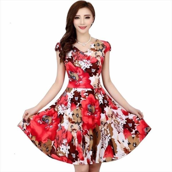 fashion 2021 women floral print short sleeve v neck slim casual plus size beach dress bohemian style designer clothes, Black;gray
fashion 2021 women floral print short sleeve v neck slim casual plus size beach dress bohemian style designer clothes, Black;gray