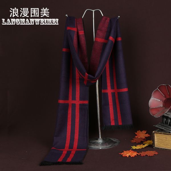 2020 scarf with cashmere wool men's gift box for young people winter boys, Blue;gray
2020 scarf with cashmere wool men's gift box for young people winter boys, Blue;gray