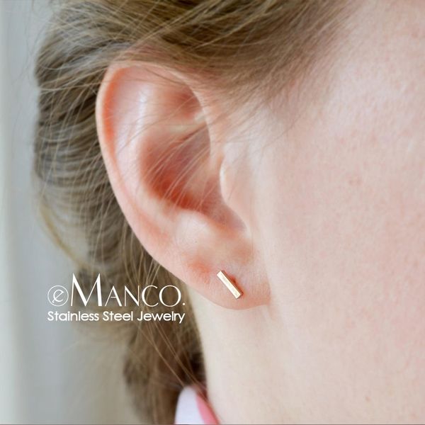 e-manco korean style small stud earrings for women fashion stainless steel safety pin ladies earrings studs jewelry y200323, Golden;silver
e-manco korean style small stud earrings for women fashion stainless steel safety pin ladies earrings studs jewelry y200323, Golden;silver