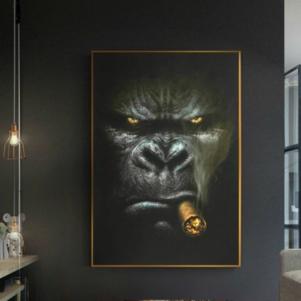 watercolour tattoo gorilla canvas oil painting funny animal posters and prints wall art pictures for living room home decoration
watercolour tattoo gorilla canvas oil painting funny animal posters and prints wall art pictures for living room home decoration