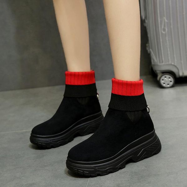 boots fashion zipper platform ankle shoes lady belt buckle knight women british style punk hjn89, Black
boots fashion zipper platform ankle shoes lady belt buckle knight women british style punk hjn89, Black