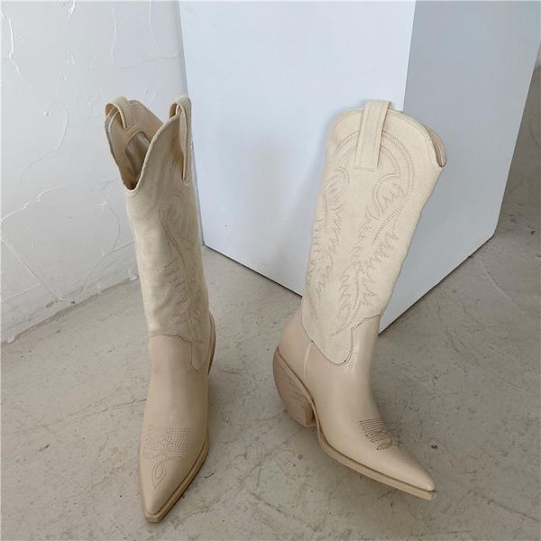 boots ins 2021 women beige blue high heels wedges long western vintage cowboy winter designer thigh embroidered, Black
boots ins 2021 women beige blue high heels wedges long western vintage cowboy winter designer thigh embroidered, Black